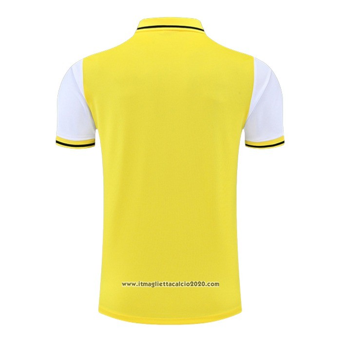 Maglia Polo Borussia Dortmund 2022 2023 Giallo e Bianco